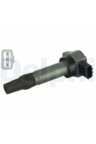 DELPHİ Ignition Coil Mitsubishi Colt 6/Colt Czc 6 Smart Forfour