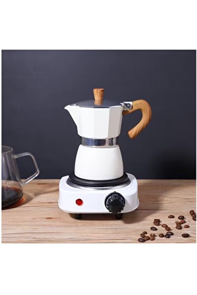 DEPOKON Mini Elektrikli Tek Gözlü Taşınabilir Ocak – Ayarlanabilir Isı Kontrollü, 1000W Pratik Isıtıcı Ocak