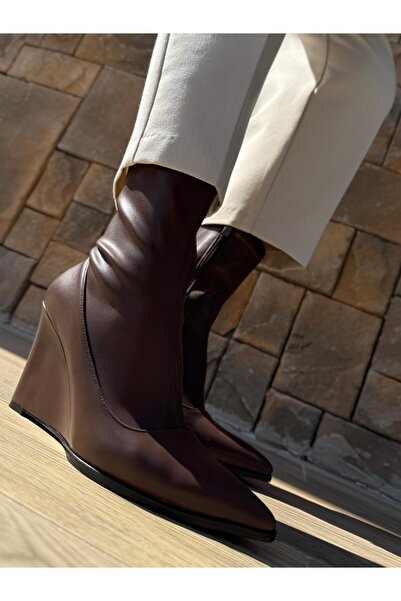 Naz Genç Ayakkabı DOLGU TOPUK STREÇ BOT