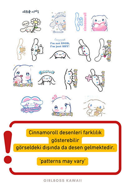 Girlboss Kawaii Cinnamoroll White Mousse Ankle Socks School Socks All Ages Children/Teenagers/Adults Series