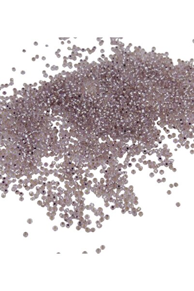 Serhat Aksesuar ve El İşçilik 08 مسحوق كريستال رملي شفاف 3 مم (100 جرام 6000 قطعة)