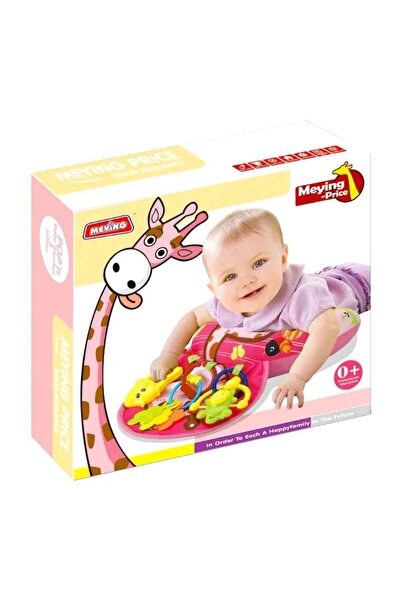 Toy Pernă pentru bebeluși cu centru de activități, roz, roz