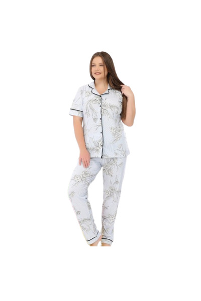 Generic Women's Oversized Cotton Pajamas - PJ 2111