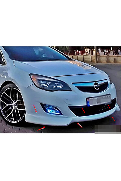 Akar Opel Astra j makyajsız ön tampon eki boyasız ham mat siyah