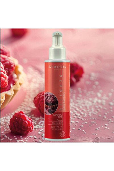 Atricos Delights Professional Pigment Hair Color - Raspberry Tart Copper Shade