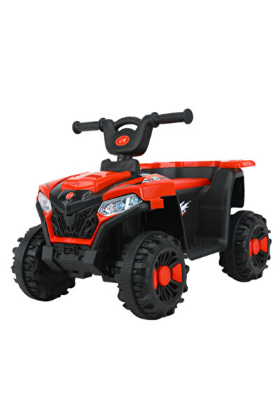 CAR Electric Motorcycle 6V Battery, 380 Motor with Music & Educational Lights 29-F103-RED