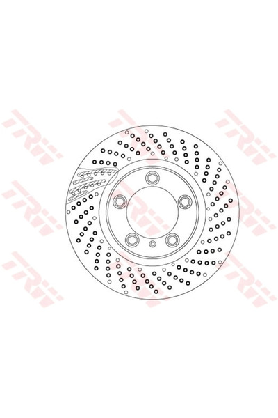 TRW Disc Frana Porsche 911/Boxster/Cayman