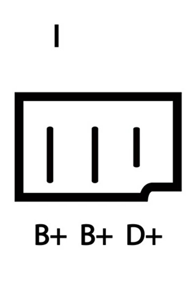 Elstock Generator / Alternator Mercedes-benz T2/ln1 Caroserie 1986-1994 Benzina