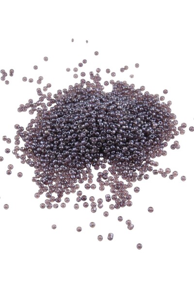 Serhat Aksesuar ve El İşçilik 08 خرز بلون البرقوق الرملي 3 مم (85 جرام)