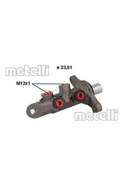METELLI Pompa Centrala Frana Renault Megane 3/Megane Cc/Scenic 3