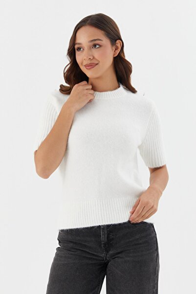 Shopping Shop ΚΡΕΜΑΣΤΗ Μπλούζα Πουλόβερ με κοντό μανίκι