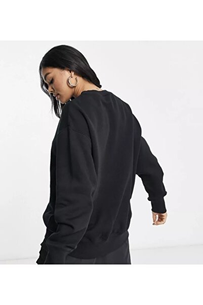 Nike Sportswear Phoenix Fleece Bol Kesimli Sıfır Yaka Kadın Sweatshirt DQ5733-010 ASLAN SPORT