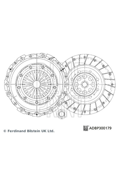 BLUE PRİNT Clutch Kit Peugeot 307 2000-2009