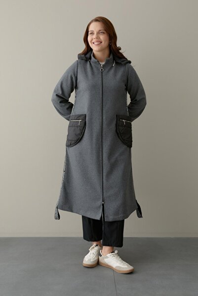 FATMA DANIŞMAN Torba Cepli Kapitone Mont