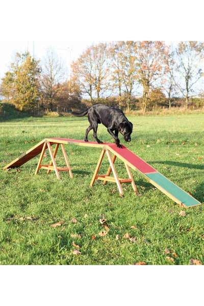 Trixie Dog Agility Training Bridge 456 cm x 64 cm x 30 cm