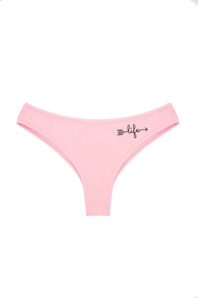 Öts Chiloți pentru femei, 3 piese, imprimați, brazilian (96% bumbac - 4% elastan)