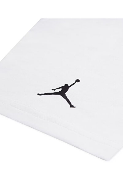 Nike Jordan Patterned White Cotton Children's T-Shirt 95F315