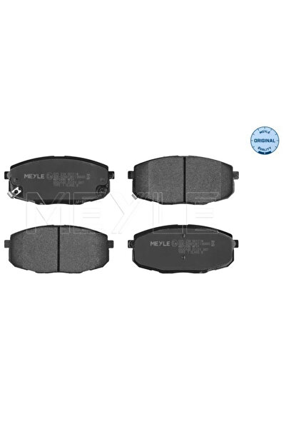 MEYLE Комплект спирачни накладки за преден мост, дискови спирачки за Hyundai ...