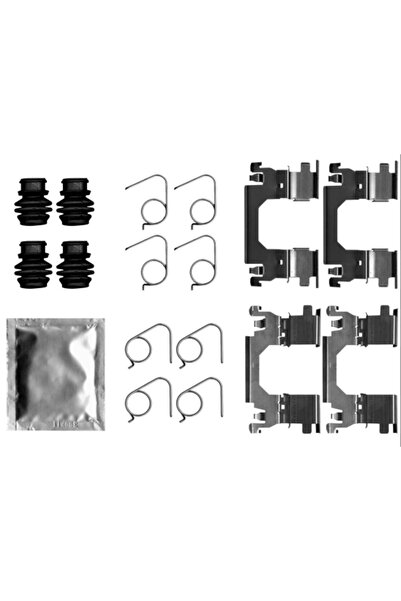 TEXTAR Set Accesorii Placute Frana Chevrolet Trailblazer Nissan Qashqai 2