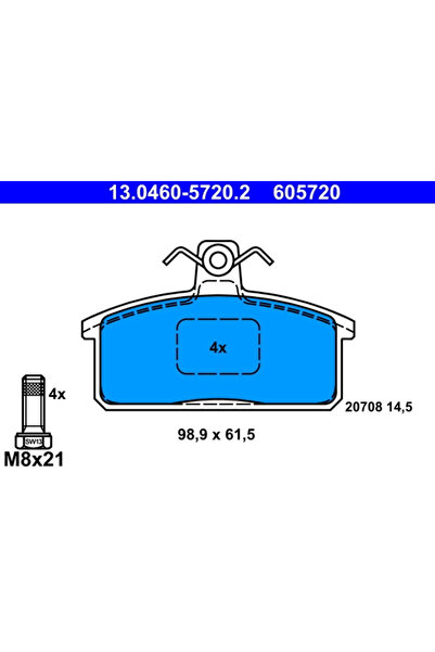 Ate Set Placute Frana Frana Disc Suzuki Samurai Autoturism De Teren,
