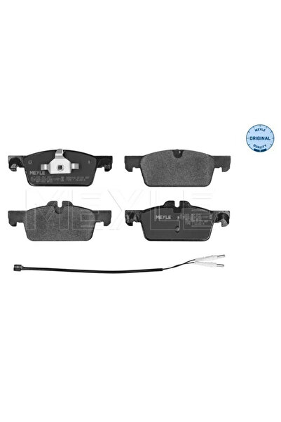 MEYLE Комплект спирачни накладки за преден мост, дискови спирачки Peugeot 508...