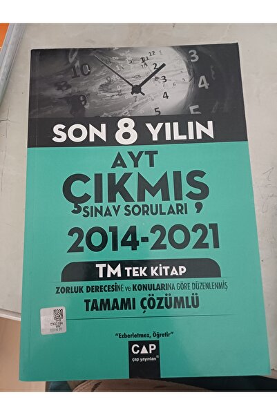 AV YAYINLARI Çap Yayınları Ayt Tm Son 8 Yılın Çıkmış Soruları Yeni Baskı 2022...