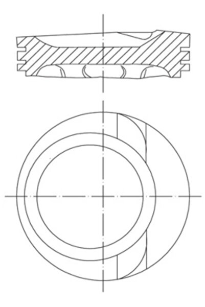 MAHLE Piston Ford Galaxy 1/Galaxy Model 1 Van Mercedes-Benz 5-Class