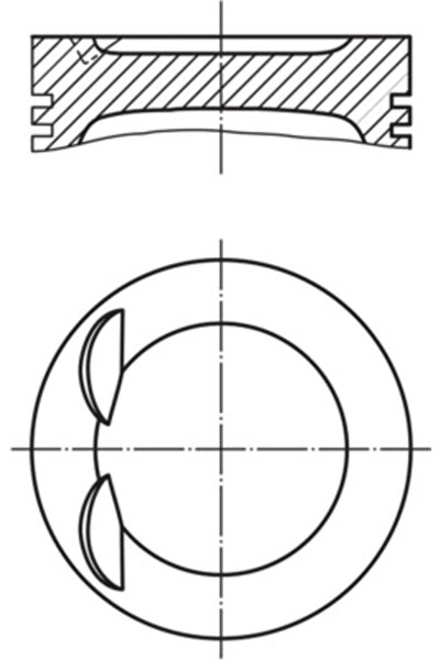 MAHLE Piston Audi A3/A4 B8/A6 C7 Seat Alhambra
