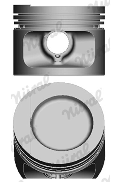 NÜRAL Piston Audi 100 C3/80 B2 Limuzina/80 B3 Limuzina Seat Cordoba/Ibiza 2/T...