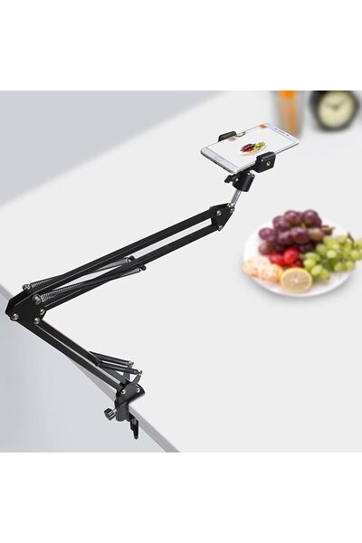Coverzone Telefon Tripod Stand Üstten Çekim, Katlanabilir, 360° Ayarlı, Sabit...