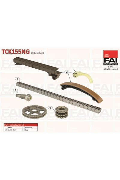 FAI AUTOPARTS Chit Lant De Distributie Deasupra Mercedes-Benz A-Class