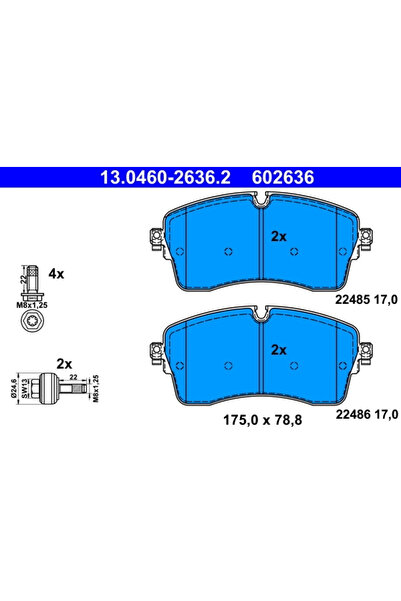Ate Set Placute Frana Frana Disc Jaguar E-Pace Land Rover Discovery 5/Discove...