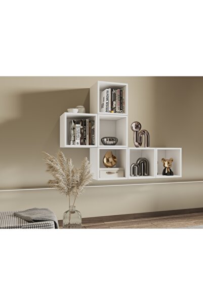 nettrends.net the new trend of shopping Modüler 6 Küplü Asimetrik Duvar Düzen...