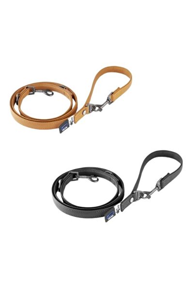 Curli مقود قابل للتعديل من الجلد النباتي للكلاب