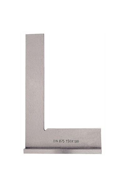 EXPERT Right square with base 75 x 50 mm precision 0.04 mm