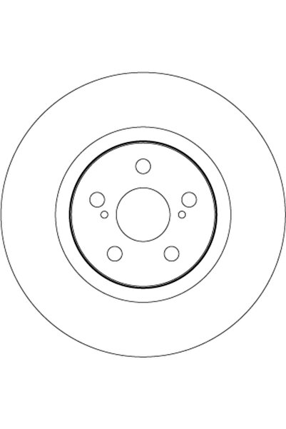 TRW Set Discuri Frana Toyota Avensis 2003-2008