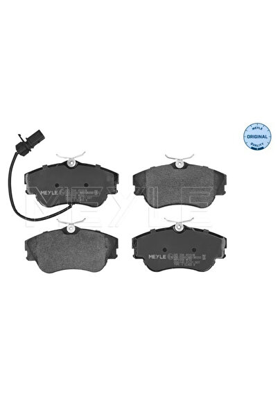 MEYLE Комплект спирачни накладки за преден мост, дискови спирачки за VW Calif...