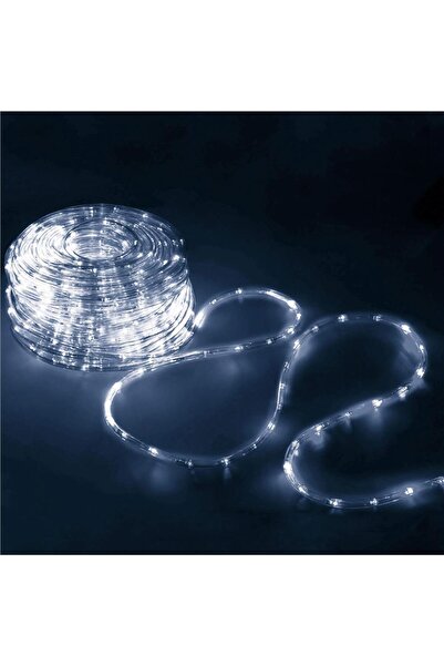 Optim Solution Tub luminos LED de Crăciun cu frânghie, 240 LED-uri, 10m, exte...