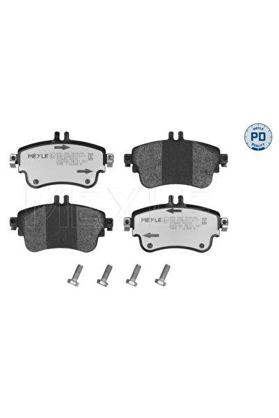 MEYLE Комплект спирачни накладки за преден мост, дискови спирачки Mercedes-Be...