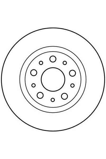 TRW Disc Frana Alfa Romeo 166 Gac Trumpchi GA5/Trumpchi GS5