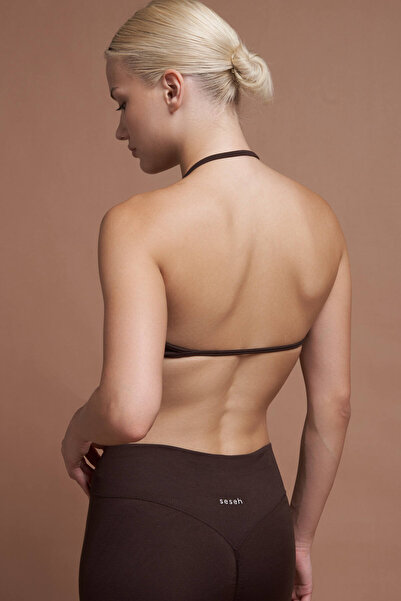 SESEH Ferra Bitter Brown Seamless Sports Bra