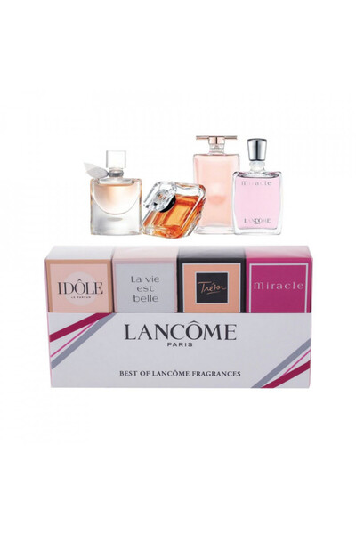 Lancome Gift Set La Vie Est Belle EDP 4 ml, Tresor EDP 7.5 ml, Miracle EDP 5 ...