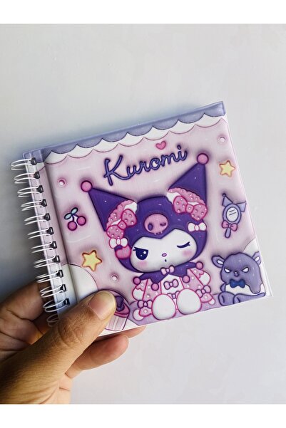 synshop Kuromi my melody melody soft squishy sticker album notebook