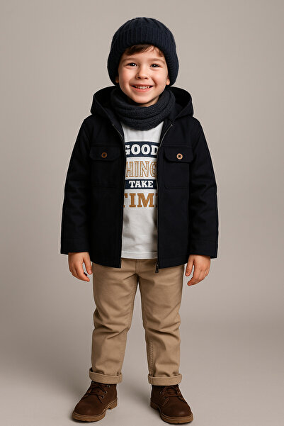 tinytrends Хлопчачий комплект з капюшоном Roussillon Gabarin, 100% бавовна, 3 предмети