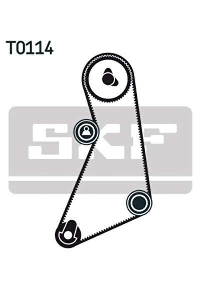 SKF Timing belt kit SEAT TOLEDO I (1L2) 1993-1999