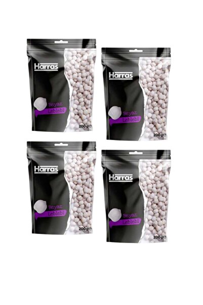 Harras Yerli Geleneksel Çifte Kavrulmuş Beyaz Leblebi 4 Adet X 200 gr