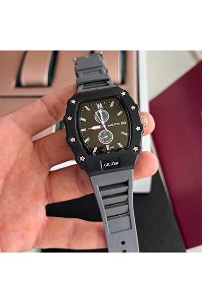 catera Men's watch with a transparent silicone case