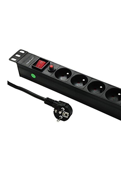 Other Prelungitor PDU rack 19" 1U 16A 6 prize franceze 2 m
