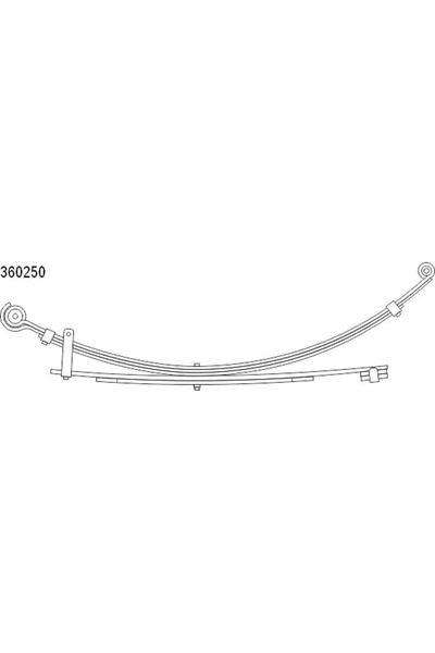 CS GERMANY Pachet Arc Cu Foi Puntea Spate Mitsubishi L200