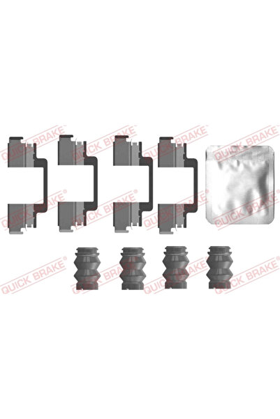 QUICK BRAKE Set Accesorii Placute Frana Vw Amarok